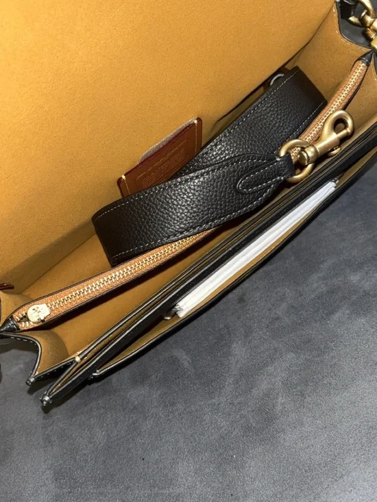 Black Coach Tabby Bag - Picture 2 of 5